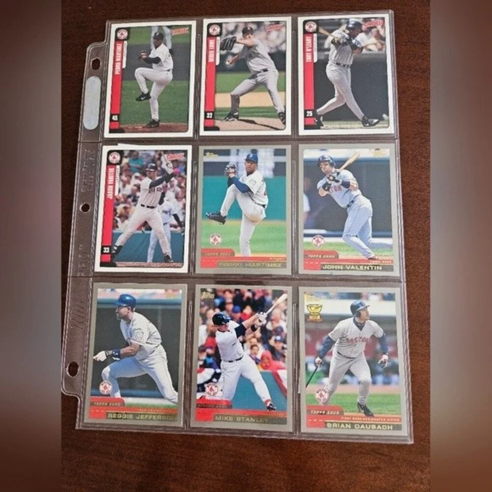 MLB Boston Red Sox Card Collection